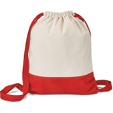 ROMFORD. Turnbeutel aus 100% Baumwolle (180 g/m²), Rot