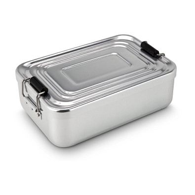 ROMINOX® Lunchbox Quadra, silber glänzend