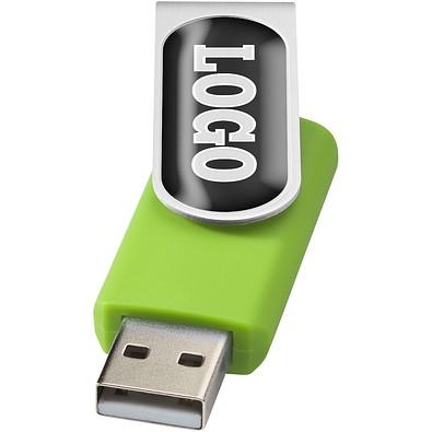 Rotate Doming USB-Stick, limone, 8GB