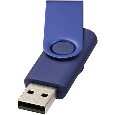 Rotate Metallic USB-Stick, blau, 8GB