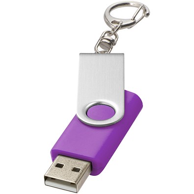 Rotate mit Schlüsselanhänger USB-Stick, lila, 64GB