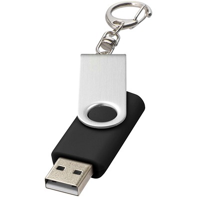 Rotate mit Schlüsselanhänger USB-Stick, schwarz, 64GB