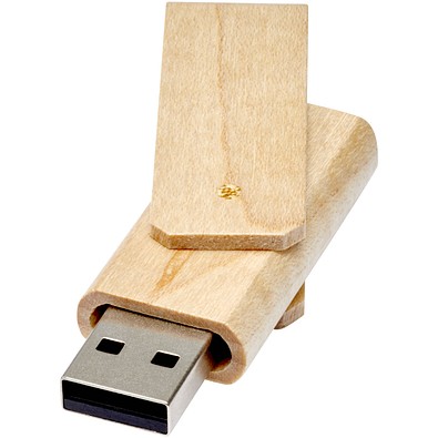 Rotate USB Stick aus Holz, hellbraun, 4GB