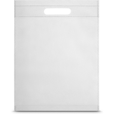 ROTERDAM. Einkaufstasche aus Non-woven (80 g/m²), Weiß