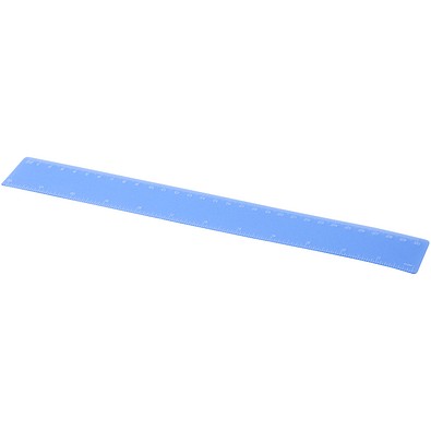 Rothko 30 cm PP Lineal, blau mattiert