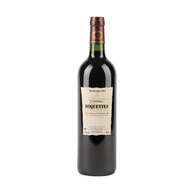 Rotwein CHÂTEAU ROQUETTES – SAINT-ÉMILION,Jahrgang 2013
