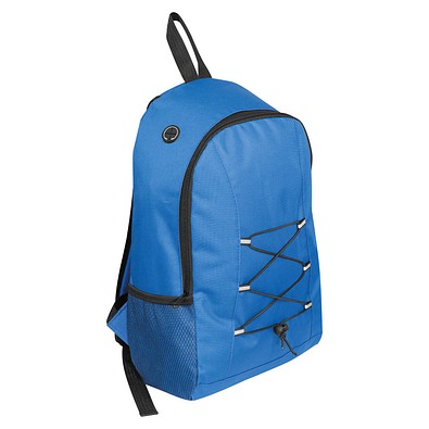 Rucksack aus recyceltem Polyester , blau