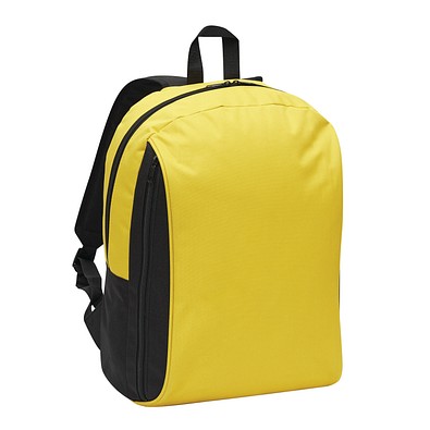 Rucksack JOY,gelb, schwarz