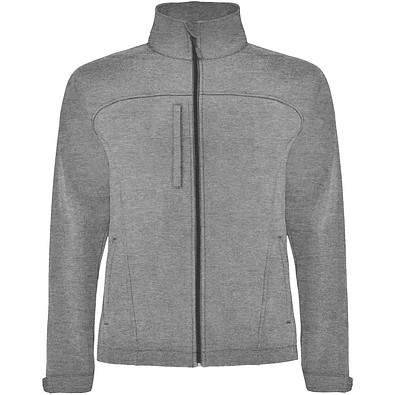 Rudolph Softshelljacke Unisex, heather schwarz, 3XL