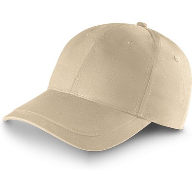 RYAN. Mütze aus gebürsteter (65% recycelter) Baumwolle, Beige