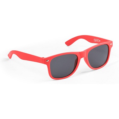 SALEMA. Recyceltem Polyester (100% rPET) Sonnenbrille, Rot