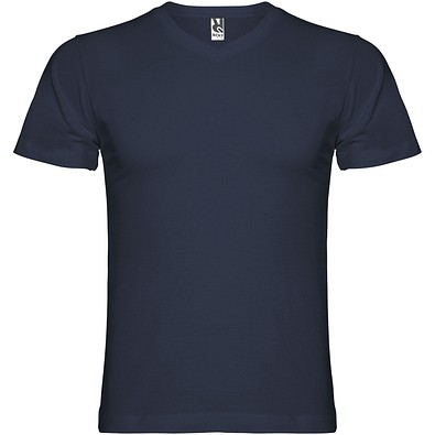 Samoyedo T-Shirt mit V-Ausschnitt für Herren, Navy Blue, XL