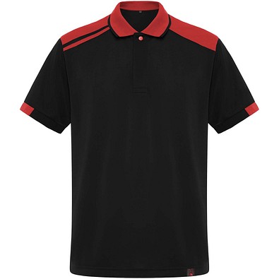 Samurai Kurzärmeliges Poloshirt mit antibakterieller Wirkung, 160 g/m2, unisex, schwarz, M