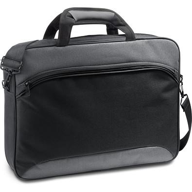 SANTANA. Laptop Aktentasche 15.6'' aus 600D 2Tone und 300D polyester, Grau