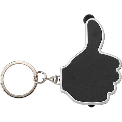 Schlüsselanhänger Like, Schwarz