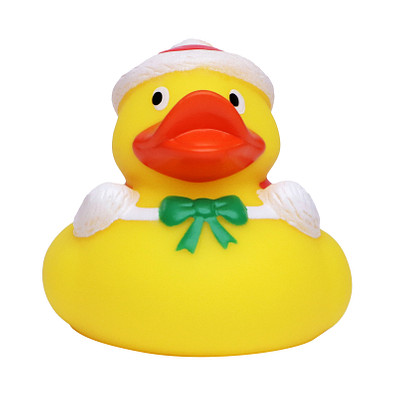 Schnabels® Bade-Ente Weihnachten, klein, bunt