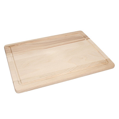 Schneidbrett Woody Rechteck, 40 x 30 cm, groß, natur