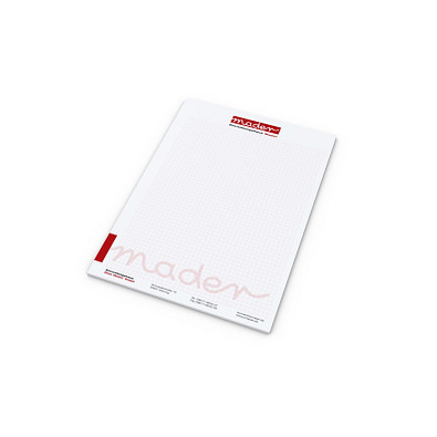 Geiger-Notes Schreibblock Quality DIN A4, 50 Blatt, inkl. Digitaldruck