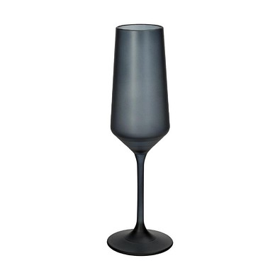 Sektglas Vista, matt-schwarz