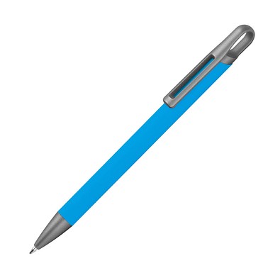 Semi Gel Kugelschreiber , hellblau