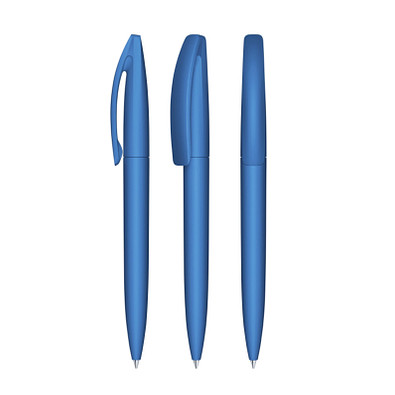 senator® Drehkugelschreiber Bridge Soft Touch, blaue Mine, blau 2935