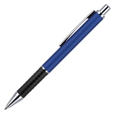 senator® Metall-Kugelschreiber Star Tec, blaue Mine, blau-metallic
