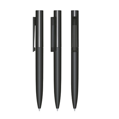 senator® Drehkugelschreiber Headliner Softtouch, blaue Mine, schwarz