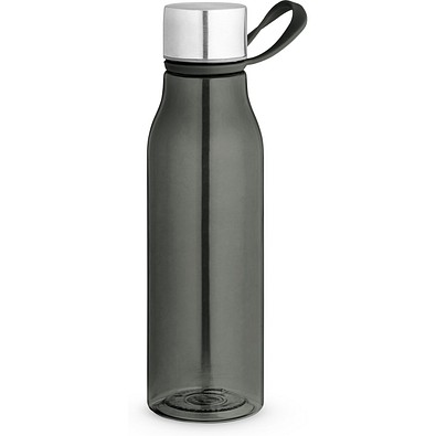 SENNA. Recycelte PET-Flasche (100 % rPET) mit glänzender, transluzenter Oberfläche, Schwarz