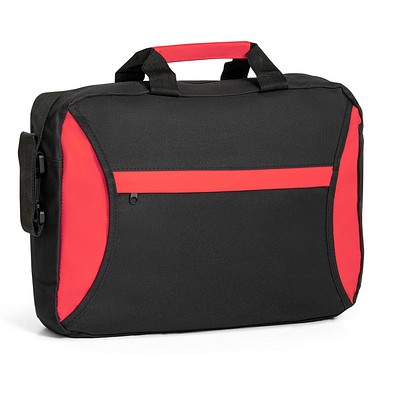 SEOUL. Kongressmappe aus 600D Polyester, Rot