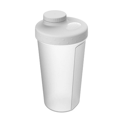 Shaker Energy, 0,60 l, transparent/weiß