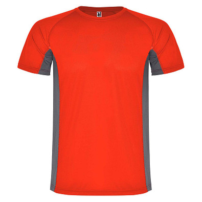 Shanghai Sport T-Shirt für Herren, rot / Dark Lead, 2XL