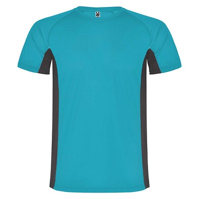 Shanghai Sport T-Shirt für Herren, türkis / Dark Lead, 2XL