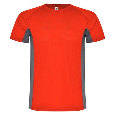 Shanghai Sport T-Shirt für Kinder, rot / Dark Lead, 16