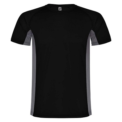 Shanghai Sport T-Shirt für Kinder, schwarz / Dark Lead, 16
