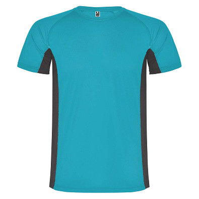 Shanghai Sport T-Shirt für Kinder, türkis / Dark Lead, 16