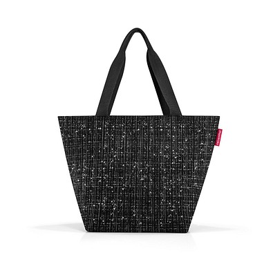 shopper M, bouclé black