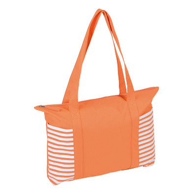 Shopper TWIN, orange, weiß