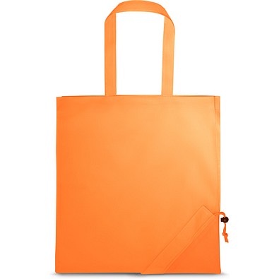 SHOPS. Faltbare Tragetasche aus 190T, Orange