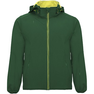 Siberia Softshelljacke Unisex, dunkelgrün, XS