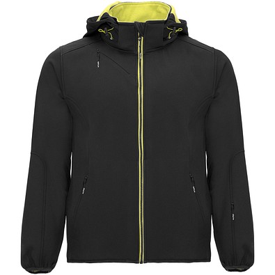 Siberia Softshelljacke Unisex, schwarz, 2XL