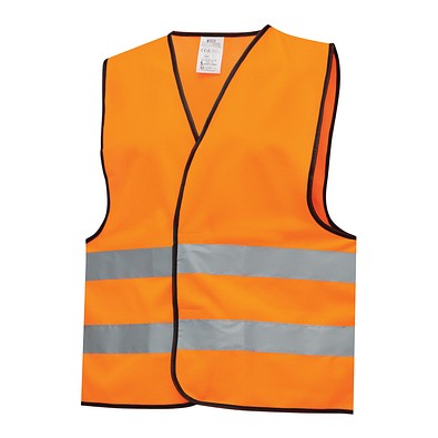 Sicherheits-/Warnweste HERO RELOADED,orange
