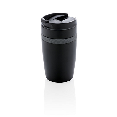 XD XCLUSIVE auslaufsicherer Vakuum-Becher Sierra, 280 ml, schwarz/anthrazit