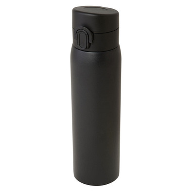 Sika 450 ml RCS-zertifizierte Isolierflasche aus recyceltem Edelstahl, schwarz