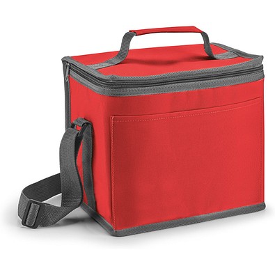 SINGAPORE. Kühltasche 9l aus 600D Polyester, Rot