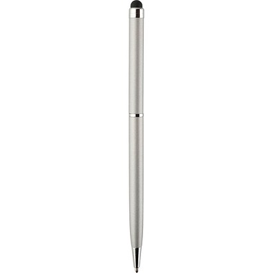 Sleek Stylus Matte Pen Silber Blaue Tinte