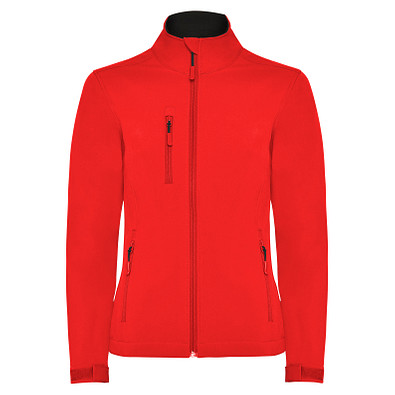 Softshell Jacke Nebraska, Damen, rot, S