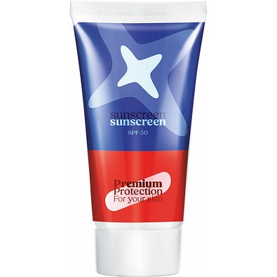 Sonnenschutzcreme LSF50 25 ml, Weiß
