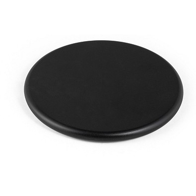 SOVERY. Schnelles 10W wireless Ladegerät aus Recyceltes ABS (100% rABS), Schwarz