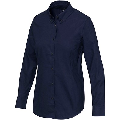 Sphene 165 g/m² Oxford Bluse, marineblau, XS