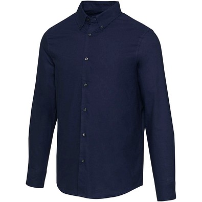 Sphene 165 g/m² Oxford Hemd, marineblau, S